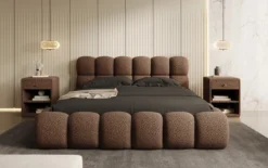 Designer Polsterbett Boston Wild Edition mit Stauraum