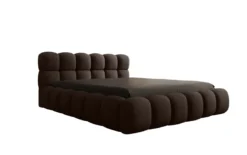 Designer Polsterbett Boston Bouclé mit Stauraum