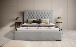 Designer Polsterbett Chester mit Stauraum