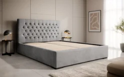 Designer Polsterbett Chester mit Stauraum