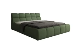 Designer Polsterbett Dallas Stoff mit Stauraum