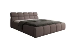 Designer Polsterbett Dallas Stoff mit Stauraum