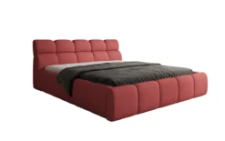Designer Polsterbett Dallas Stoff mit Stauraum