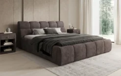 Designer Polsterbett Dallas Cord mit Stauraum