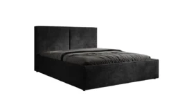 Designer Polsterbett Elara in Cord mit Stauraum