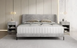 Designer Polsterbett Enna in Cord