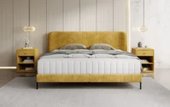 Designer Polsterbett Enna in Cord
