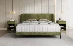 Designer Polsterbett Enna in Cord