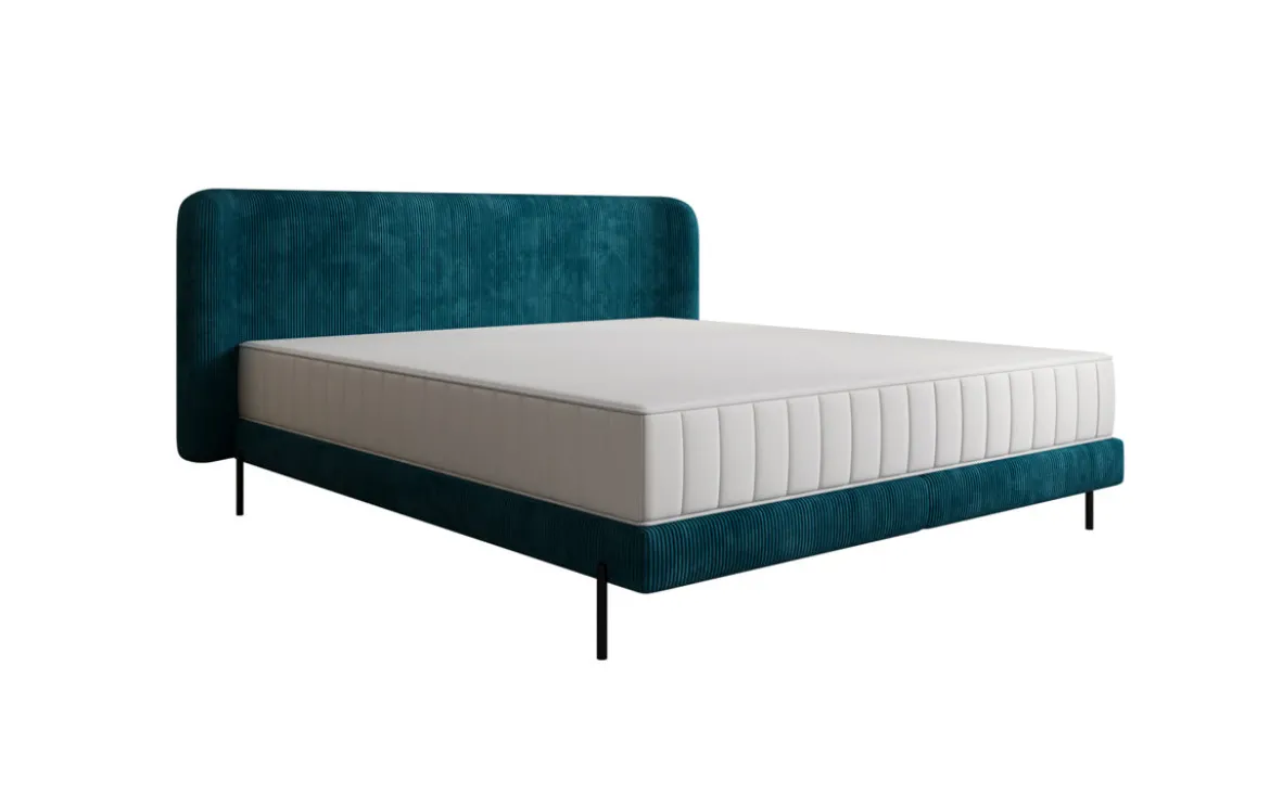 Designer Polsterbett Enna in Cord