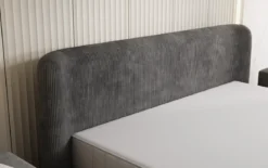 Designer Polsterbett Enna in Cord