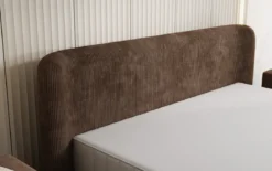 Designer Polsterbett Enna in Cord