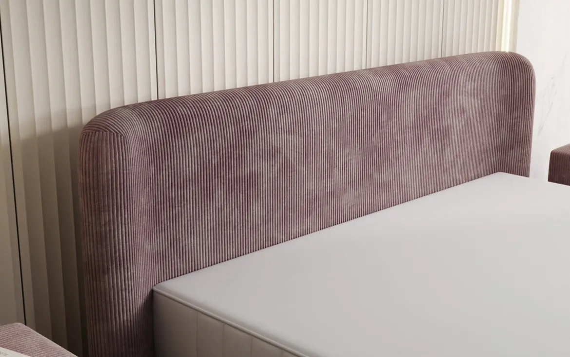 Designer Polsterbett Enna in Cord