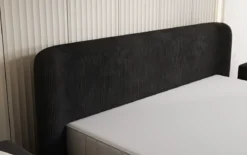 Designer Polsterbett Enna in Cord