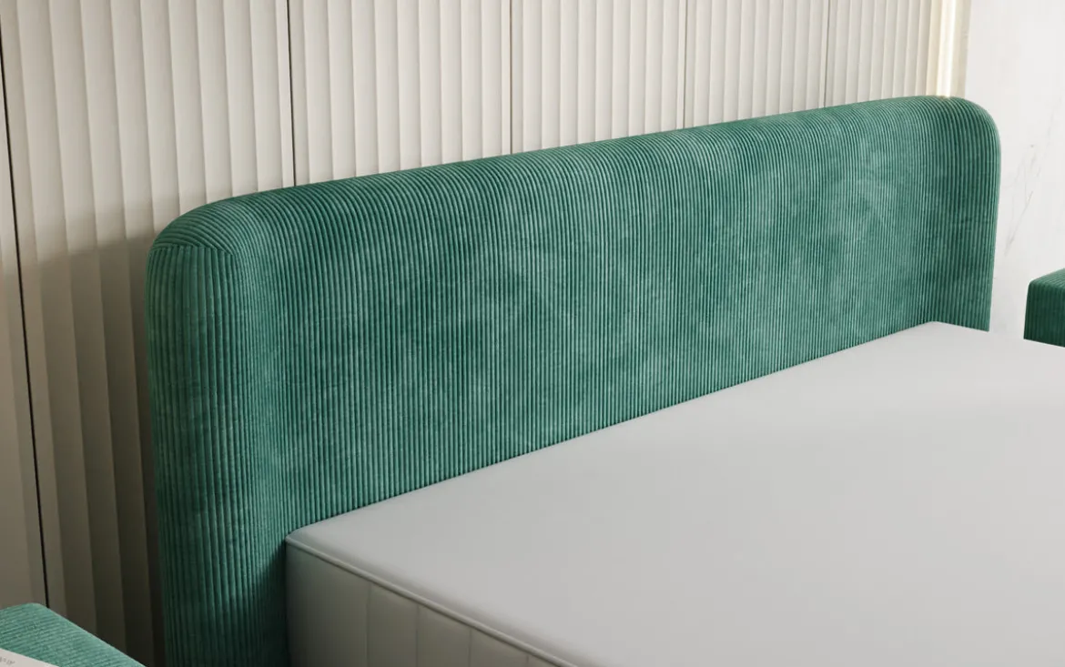 Designer Polsterbett Enna in Cord