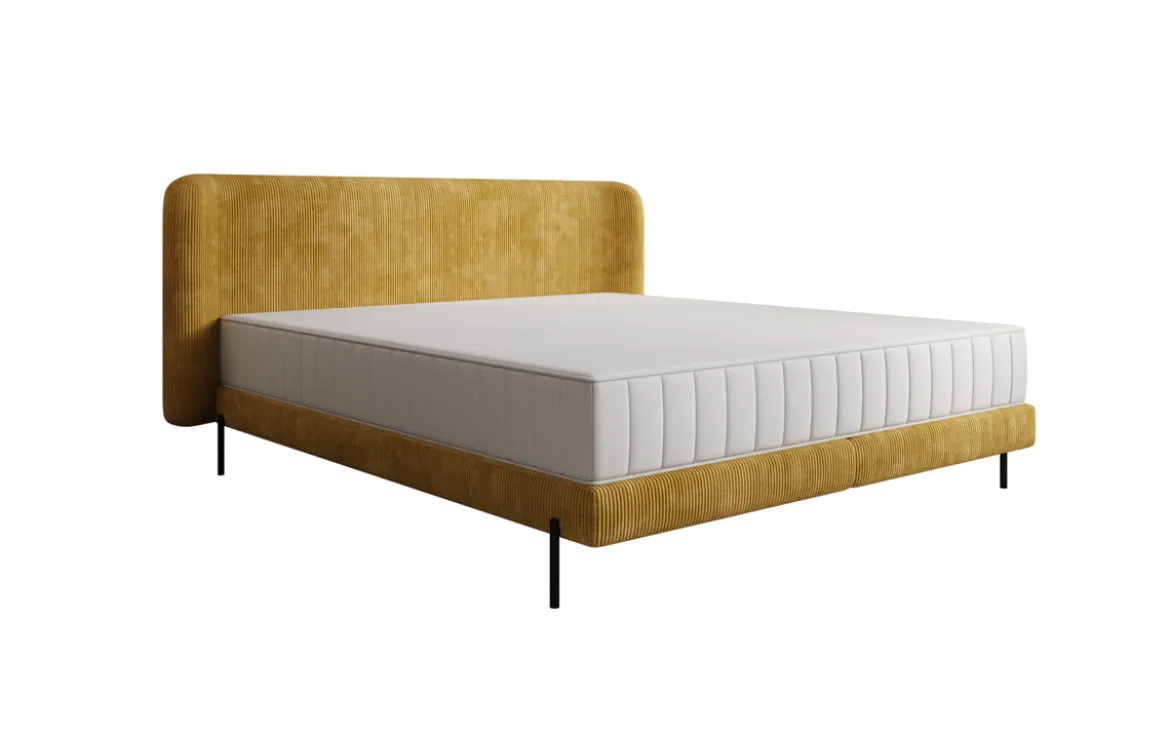 Designer Polsterbett Enna in Cord