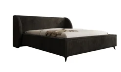 Designer Polsterbett Freya Cord mit Stauraum