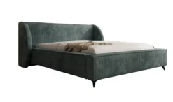 Designer Polsterbett Freya Cord mit Stauraum