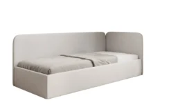 Designer Polsterbett/Gästebett/Sofa Cleo mit Stauraum