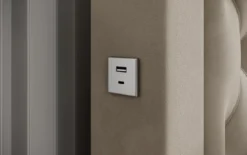 Designer Polsterbett Ida inkl. RGB, USB und Stauraum