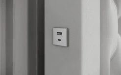 Designer Polsterbett Ida inkl. RGB, USB und Stauraum