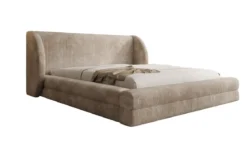 Designer Polsterbett Liv Cord mit Stauraum