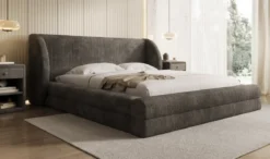 Designer Polsterbett Liv Cord mit Stauraum