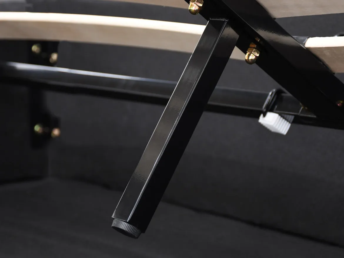 Designer Polsterbett Livia in Samt mit Stauraum