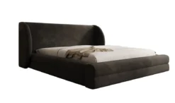 Designer Polsterbett Liv in Samt mit Stauraum