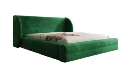 Designer Polsterbett Liv in Samt mit Stauraum
