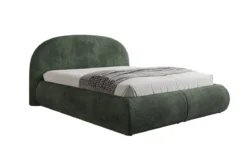 Designer Polsterbett Loop in Cord mit Stauraum