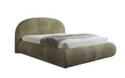 Designer Polsterbett Loop in Cord mit Stauraum