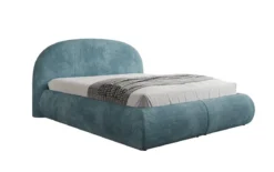 Designer Polsterbett Loop in Cord mit Stauraum
