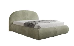 Designer Polsterbett Loop in Cord mit Stauraum