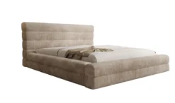 Designer Polsterbett Maren Cord mit Stauraum
