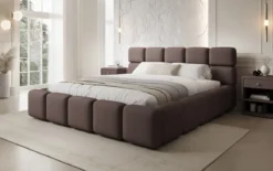 Designer Polsterbett Matilda Stoff mit Stauraum