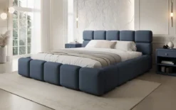 Designer Polsterbett Matilda Stoff mit Stauraum