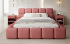 Designer Polsterbett Matilda Stoff mit Stauraum