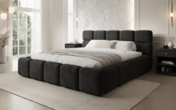 Designer Polsterbett Matilda Cord mit Stauraum