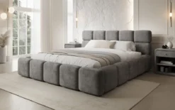 Designer Polsterbett Matilda Cord mit Stauraum