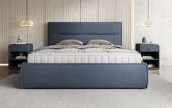 Designer Polsterbett Merry Stoff mit Stauraum