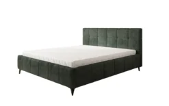 Designer Polsterbett Nelly in Cord mit Stauraum