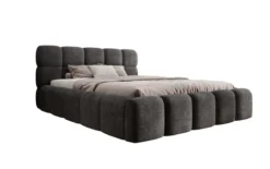 Designer Polsterbett Noeva in Cord mit Stauraum