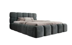 Designer Polsterbett Noeva in Cord mit Stauraum