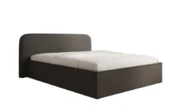 Designer Polsterbett Nola in Stoff mit Stauraum