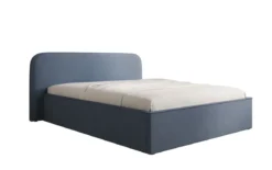Designer Polsterbett Nola in Stoff mit Stauraum
