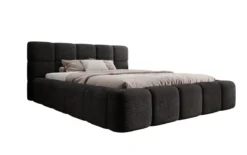 Designer Polsterbett Nox in Cord mit Stauraum