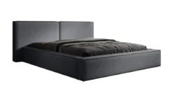 Designer Polsterbett Ophelia in Stoff mit Stauraum