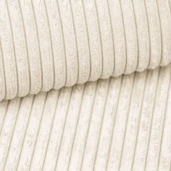 Designer Polsterbett Ophelia in Cord mit Stauraum