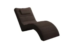 Designer Relax-Liege Leon in Bouclé