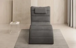 Designer Relax-Liege Leon in Samt